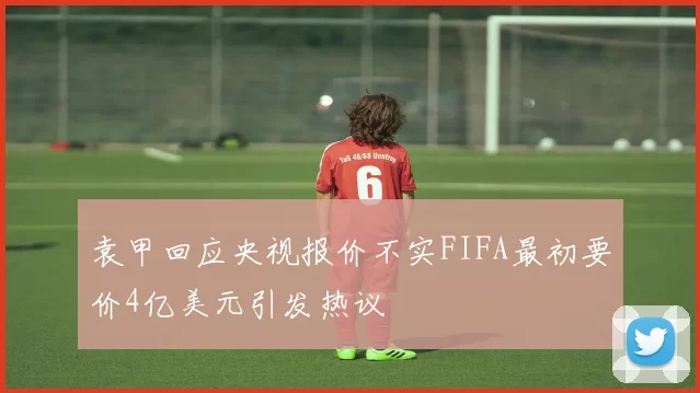 袁甲回应央视报价不实FIFA最初要价4亿美元引发热议